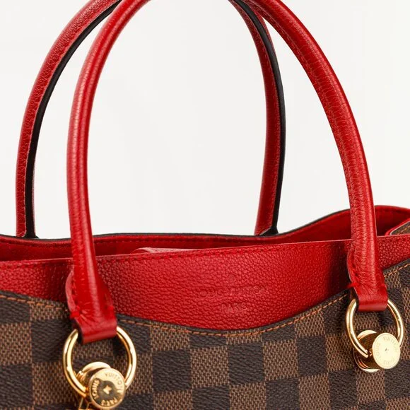 Louis Vuitton Riverside Damier Ebene Lie de Vin Tote - Picture 8 of 16